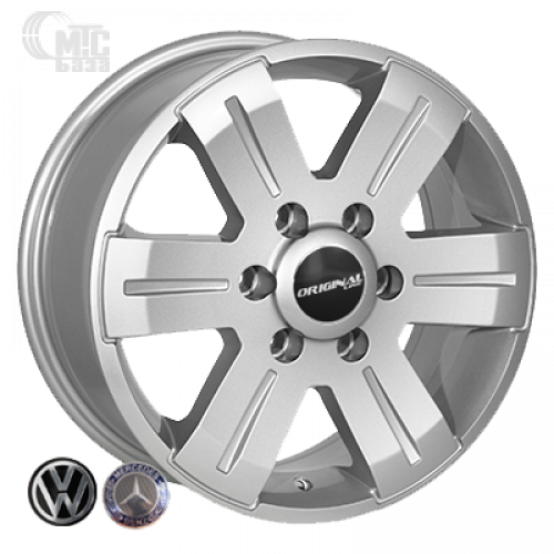 Replica Mercedes (BK562) 7x16 6x130 ET60 DIA84,1 (silver)